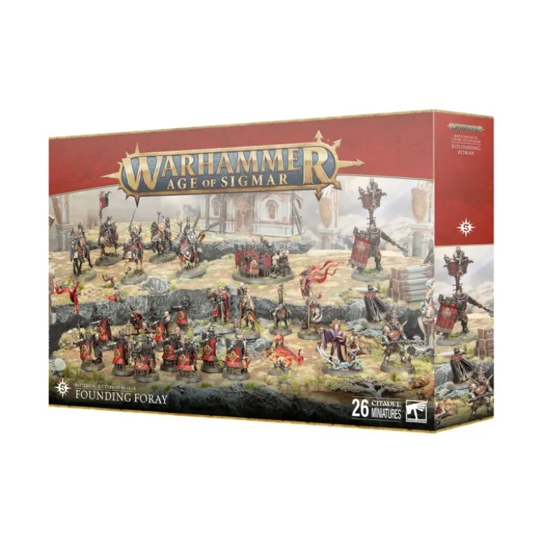 Warhammer Age of Sigmar Cities of Sigmar Battleforce: Founding Foray 2024