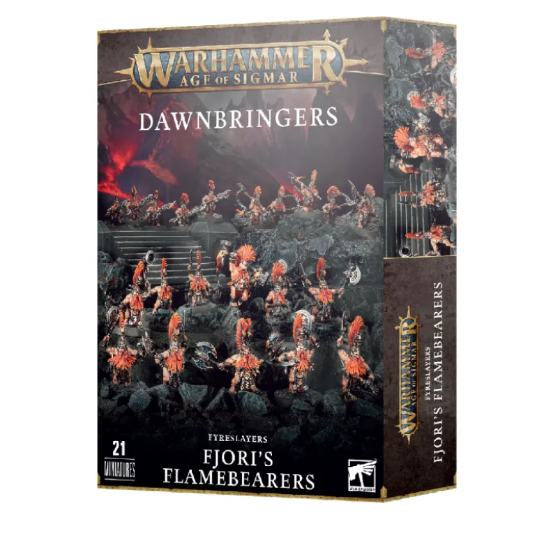 Warhammer Age of Sigmar Dawnbringers: Fyreslayers Fjori's Flamebearers