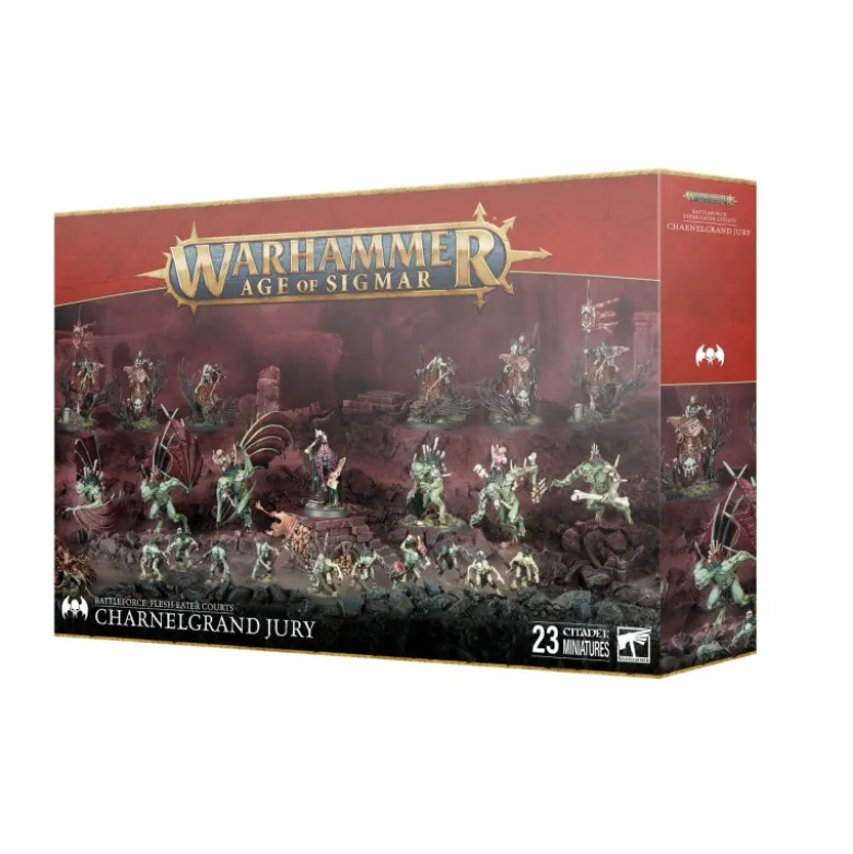 Warhammer Age of Sigmar Flesh-eater Courts Battleforce: Charnelgrand Jury 2024
