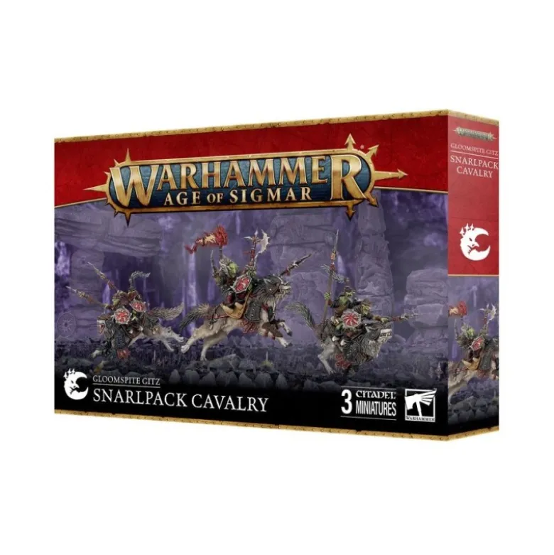 Warhammer Age of Sigmar: Gloomspite Gitz - Snarlpack Cavalry