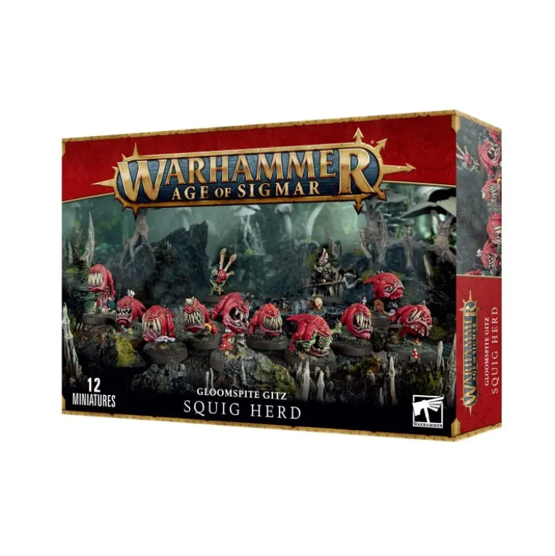 Warhammer Age of Sigmar: Gloomspite Gitz - Squig Herd