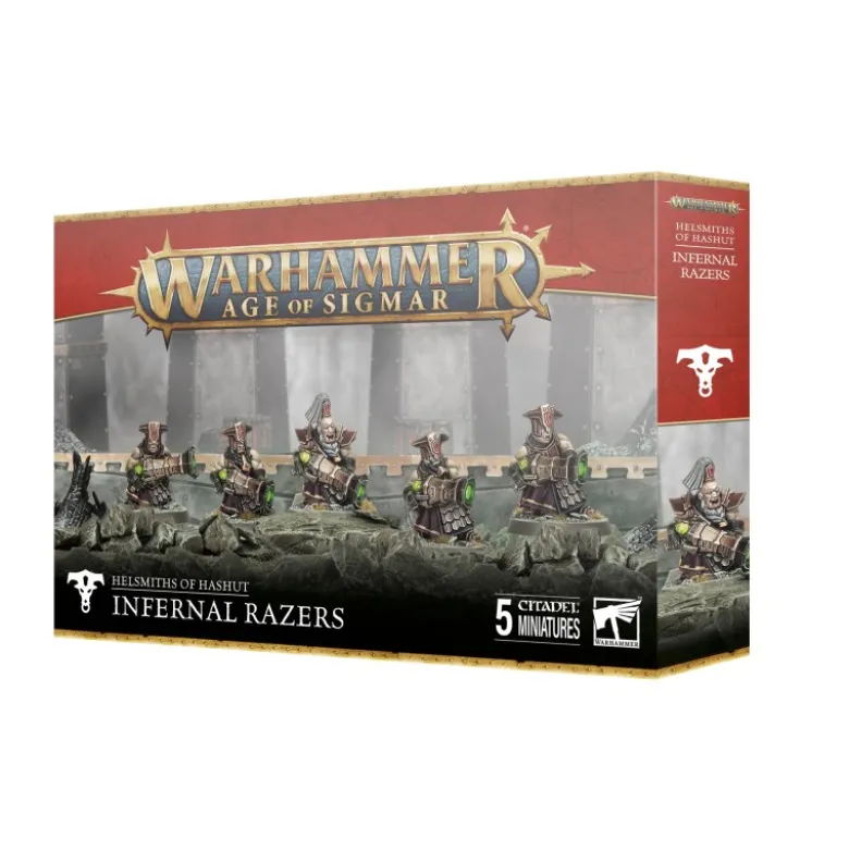 Warhammer Age of Sigmar Helsmith of Hashut: Infernal Razers