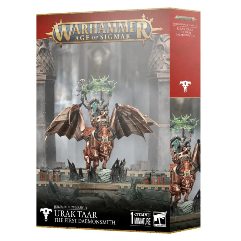 Warhammer Age of Sigmar Helsmith of Hashut: Urak Taar the First Daemonsmith