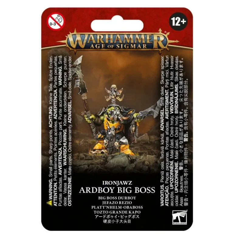Warhammer Age of Sigmar Irojawz - Ardboy Big Boss