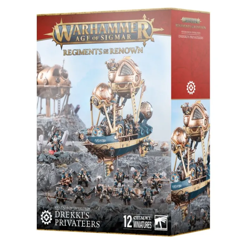 Warhammer Age of Sigmar Kharadron Overlords: Regiment of Renown: Drekki's Privateers