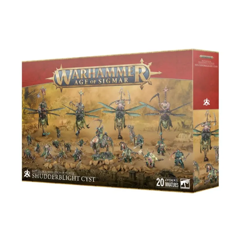 Warhammer Age of Sigmar Maggotkin of Nurgle Battleforce: Shudderblight Cyst 2024