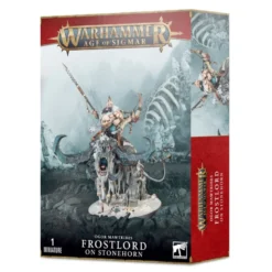 Warhammer Age of Sigmar: Ogor Mawtribes Frostlord on Stonehorn