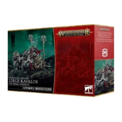 Warhammer Age of Sigmar: Ossiarch Bonereapers: Liege-Kavlaos on War Chariot