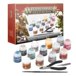 Warhammer Age of Sigmar: Paints + Tools Set (Edycja 2024)