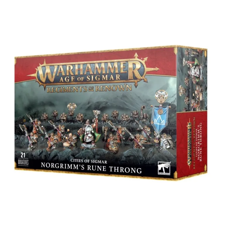 Warhammer Age of Sigmar: Regiments of Renown: Norgrimm's Rune Throng