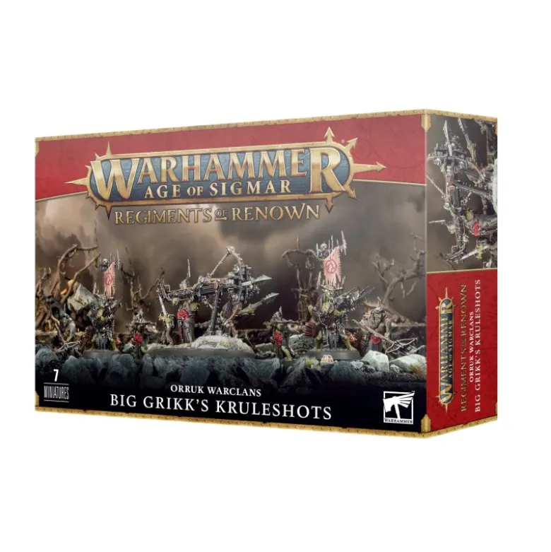 Warhammer Age of Sigmar: Regiments of Renown: Big Grikk's Kruleshots