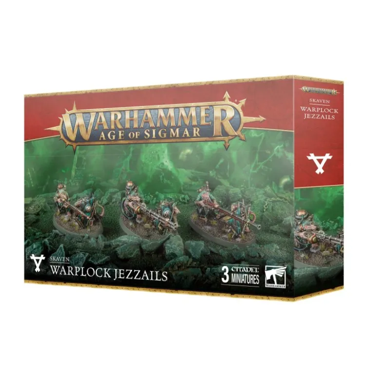 Warhammer Age of Sigmar: Skaven Warplock Jezzails