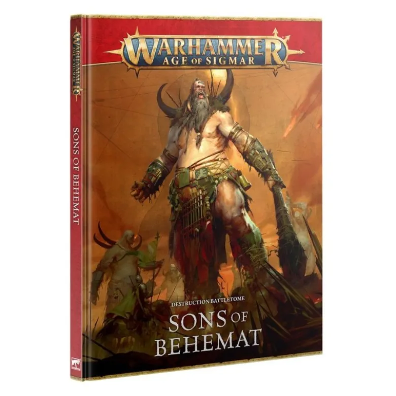 Warhammer Age of Sigmar: Sons of Behemat Destruction Battletome