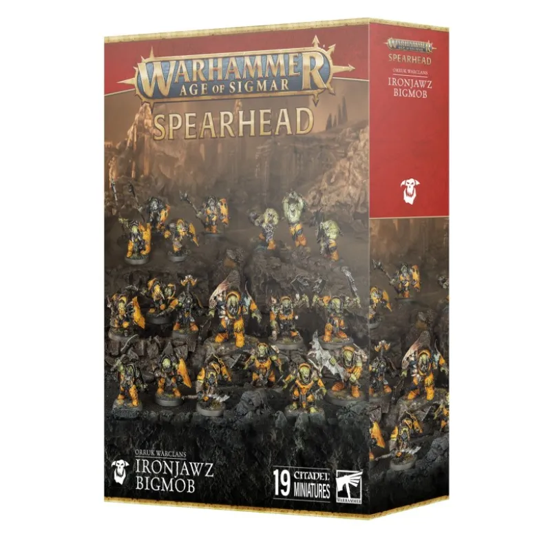 Warhammer Age of Sigmar: Spearhead: Orruk Warclans – Ironjawz Bigmob