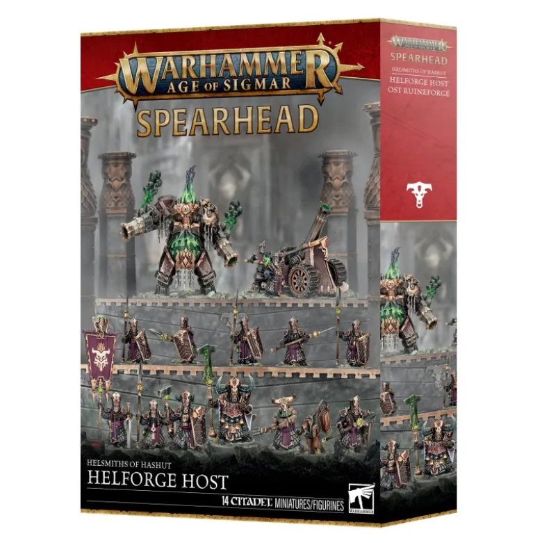 Warhammer Age of Sigmar Spearhead: Helsmiths of Hashut – Helforge Host