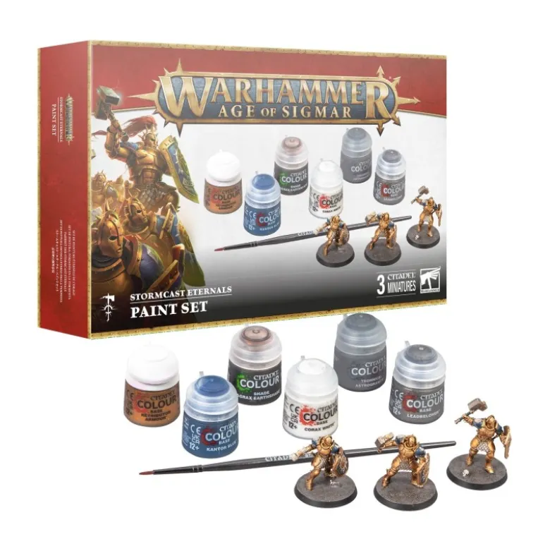 Warhammer Age of Sigmar: Stormcast Eternal Paints Set
