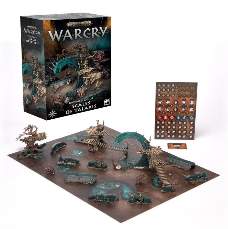 Warhammer Age of Sigmar Warcry: Ravaged Lands: Scales of Talaxis