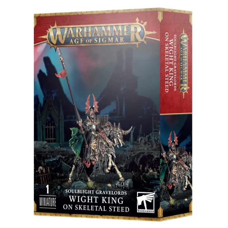 Warhammer Age of Sigmar: Wight King on Skeletal Steed