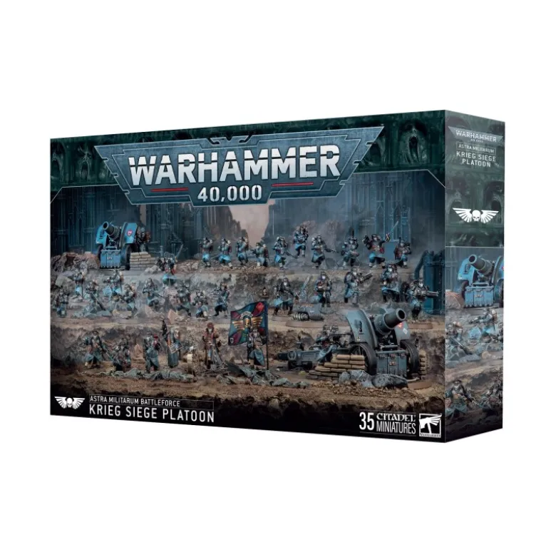 Warhammer 40.000 Astra Militarum Battleforce: Krieg Siege Platoon