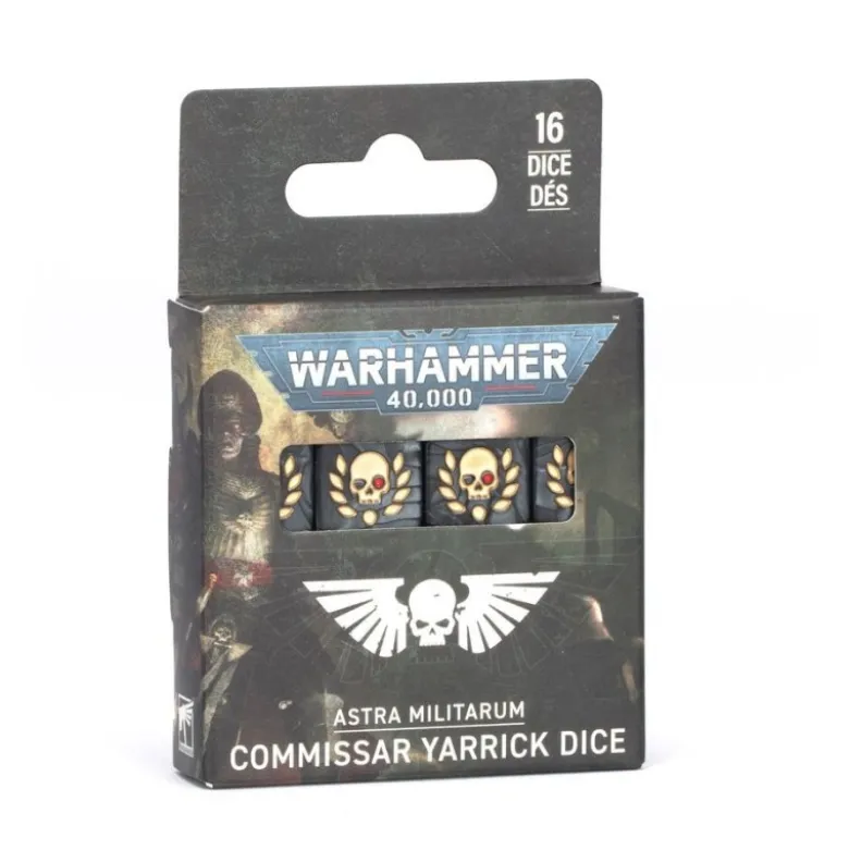 Warhammer 40.000 – Astra Militarum: Commissar Yarrick Dice