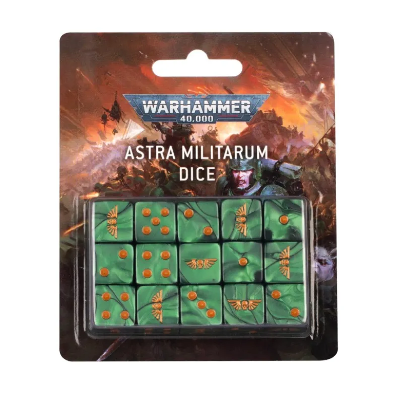 Warhammer 40.000: Astra Militarum Dice Set