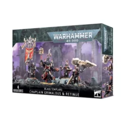 Warhammer 40.000 Black Templars: Chaplain Grimaldus and Retinue
