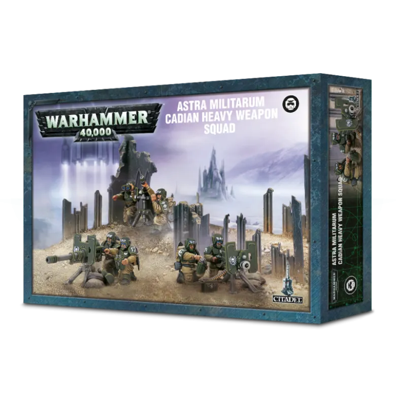 Warhammer 40.000 Cadian Heavy Weapon Squad