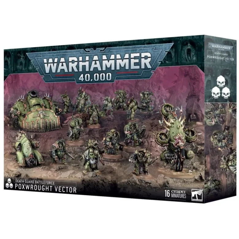 Warhammer 40.000 Death Guard Battleforce Poxwrought Vector