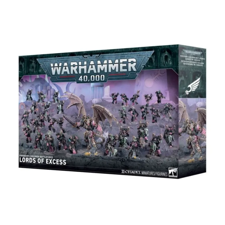 Warhammer 40.000 Emperor's Children Battleforce: Lords of Exces
