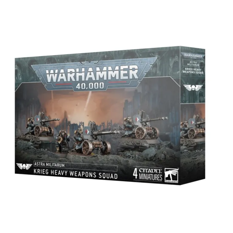 Warhammer 40.000 Krieg Heavy Weapons Squad – Astra Militarum