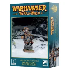 Warhammer Old World: Dwarfen Mountain Holds - Dwarf King With Oathstone