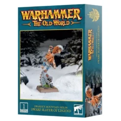 Warhammer Old World: Dwarfen Mountain Holds - Dwarf Slayer of Legend