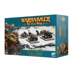 Warhammer Old World: Dwarfen Mountain Holds - Dwarf Cannon & Organ Gun