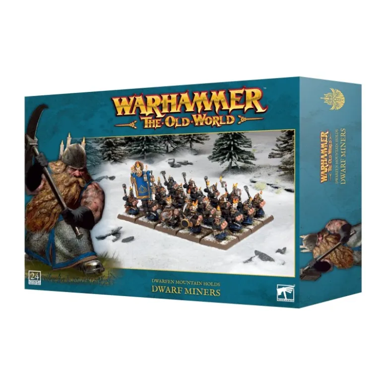 Warhammer Old World: Dwarfen Mountain Holds - Dwarf Miners