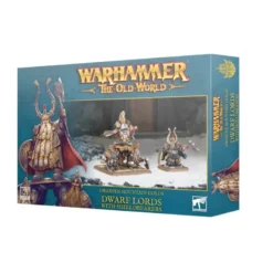 Warhammer Old World: Dwarf Lords with Shieldbearers