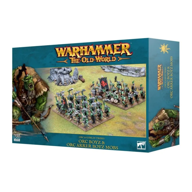 Warhammer Old World: ORC BOYZ & ORC ARRER BOYZ MOB