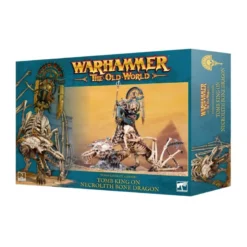 Warhammer Old World: Tomb Kings of Khemri: TOMB KING/LICHE PRIEST ON NECROLITH BONE DRAGON
