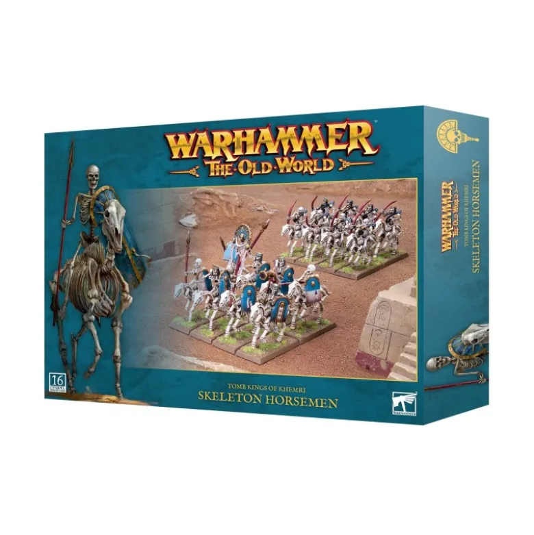 Warhammer Old World: Tomb Kings of Khemri: TOMB KINGS SKELETON HORSEMEN/HORSE ARCHERS