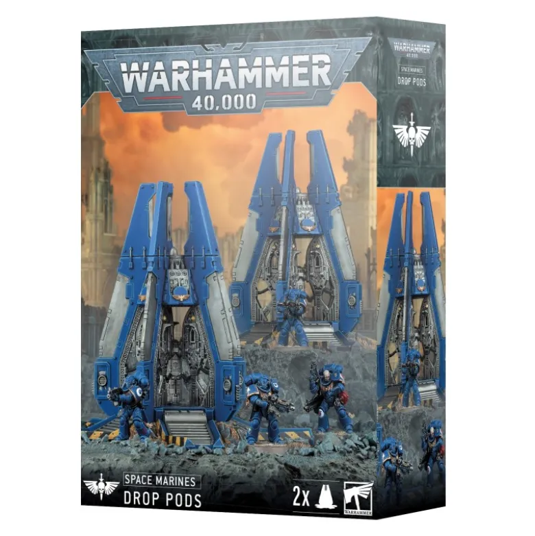 Warhammer 40.000: Space Marines: Drop Pods