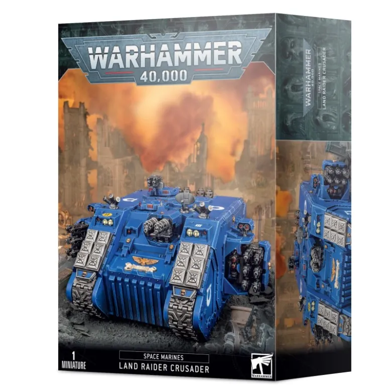 Warhammer 40.000 Space Marines Land Raider Crusader