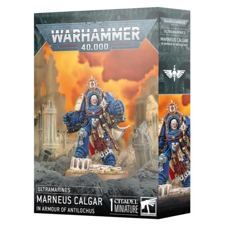 Warhammer 40.000: Ultramarines: Marneus Calgar in Armour of Antilochus