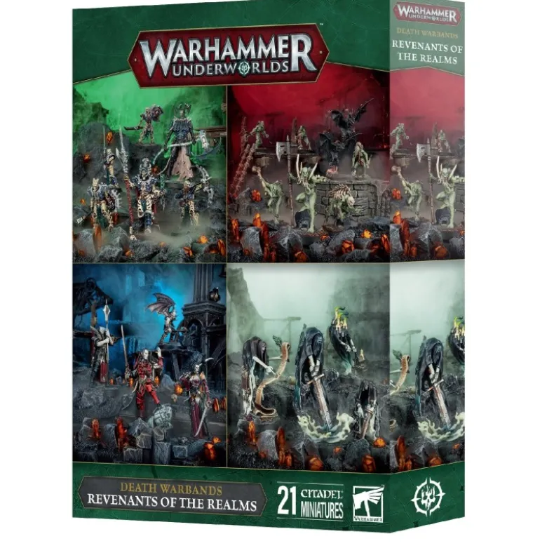 Warhammer Underworlds 4 armie: Death Warbands: Revenants of the Realms