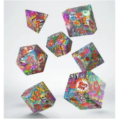 Zestaw Kości Full Art: Graffiti