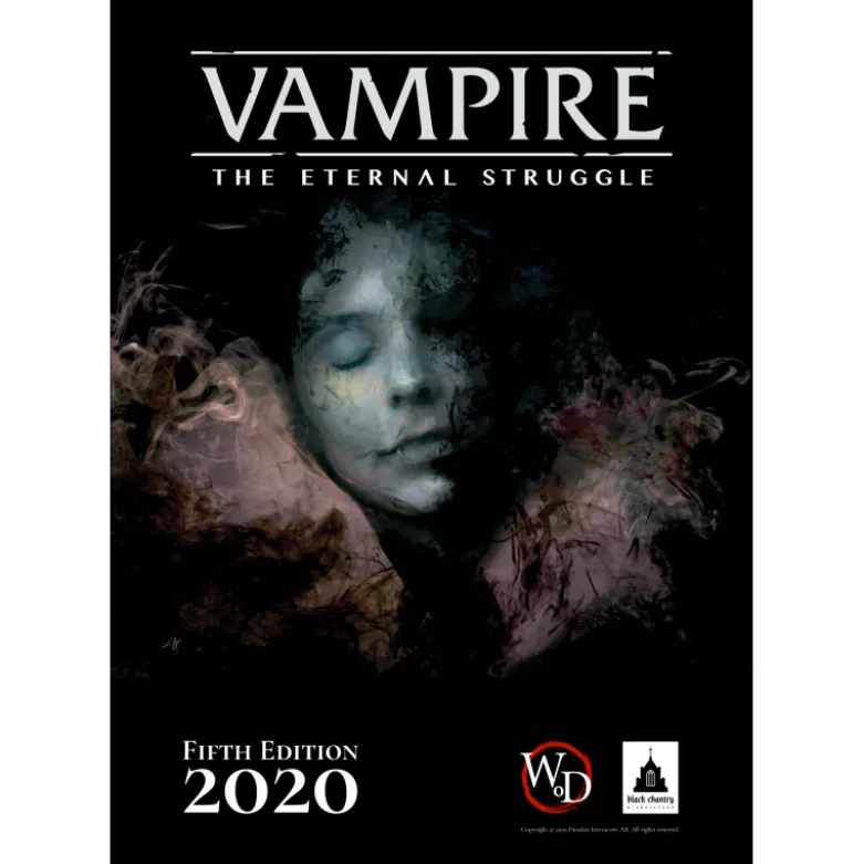 Zestaw! VTES Vampire: The Eternal Stuggle 5 Zestaw Starterów Camarilla + 2x koszulki Krypta + 1x koszulki Biblioteka